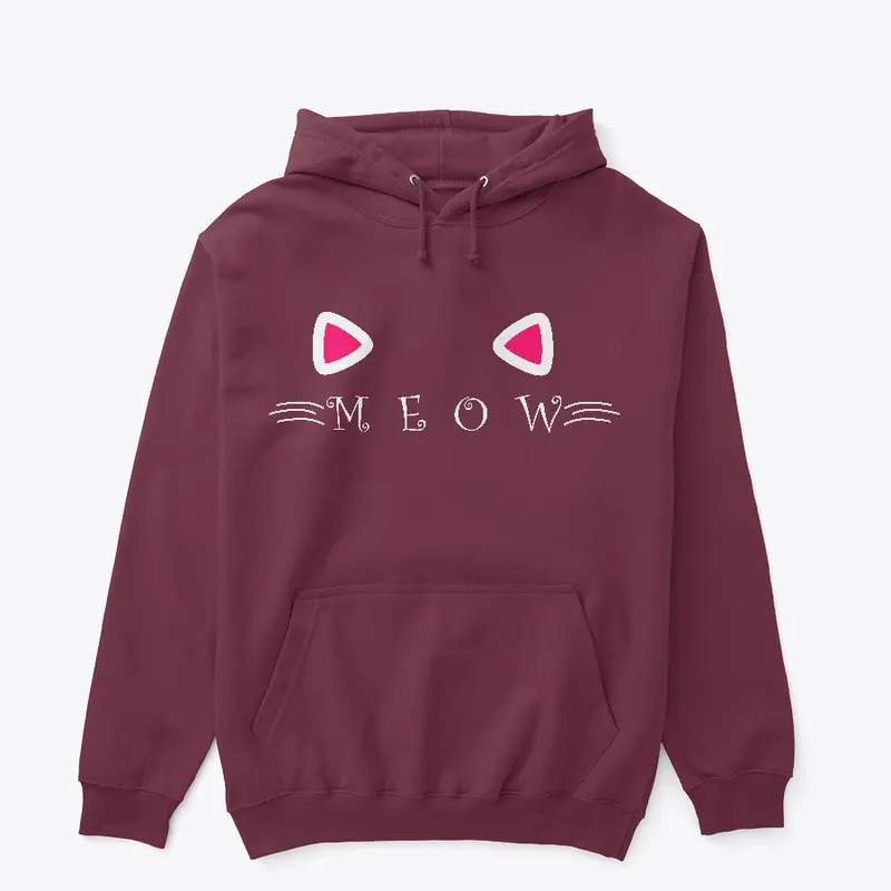 MEOW,  CAT SHIRT